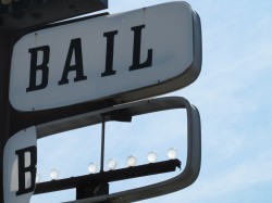 Broken Bail Bond Sign Texas